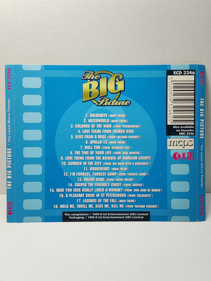 AMM25 THE BIG PICTURE The Latest Movie Themes COLDENEYE WATERWORLD COLOURS OF THE WIND UK ENGLISH CD FCP103