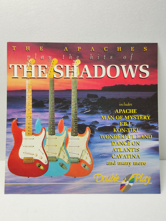 AMM25 The APACHE PLAY THE HITS OF THE SHADOWS MAN OF MYSTERY GUITAR TANGO SAILING E.E.C ENGLISH CD FCP104