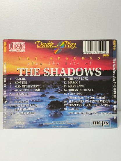 AMM25 The APACHE PLAY THE HITS OF THE SHADOWS MAN OF MYSTERY GUITAR TANGO SAILING E.E.C ENGLISH CD FCP104