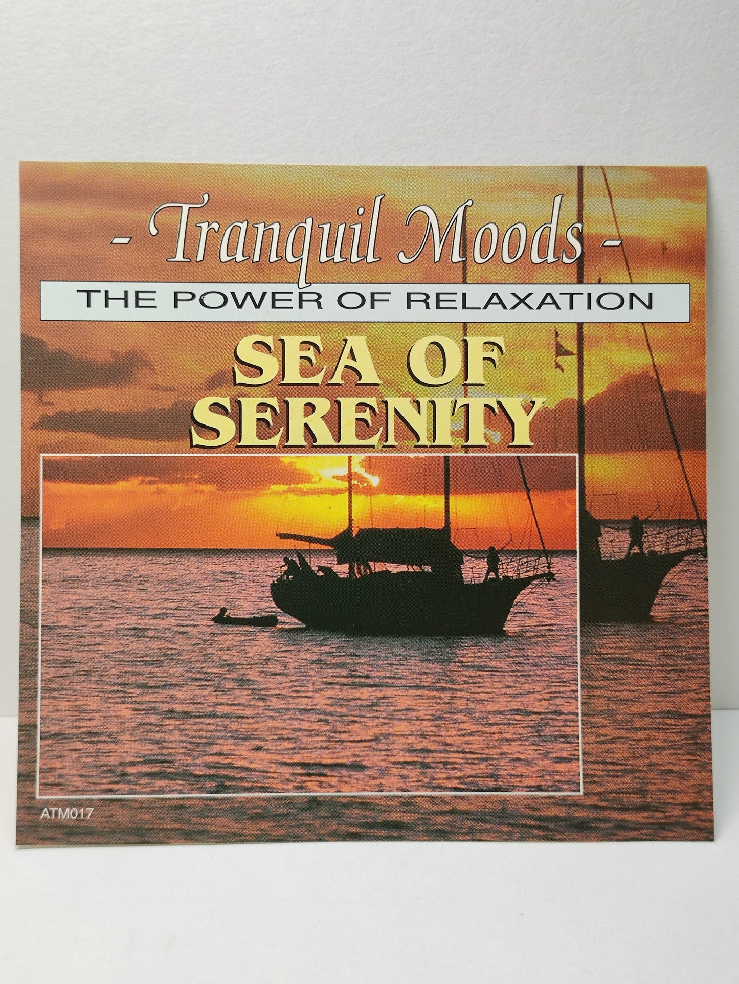 AMM25 Tranquil Moods THE POWER OF RELAXATION SEA OF SERENITY MUSIC E.E.C ENGLISH CD FCP105