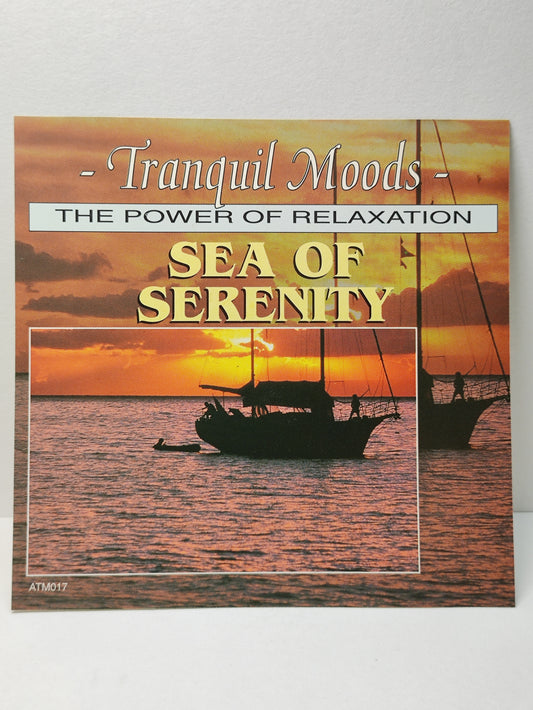 AMM25 Tranquil Moods THE POWER OF RELAXATION SEA OF SERENITY MUSIC E.E.C ENGLISH CD FCP105