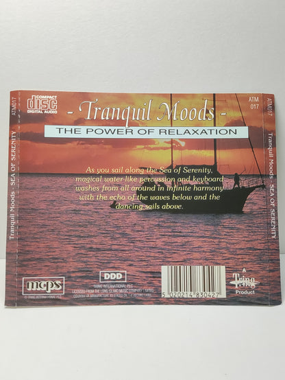AMM25 Tranquil Moods THE POWER OF RELAXATION SEA OF SERENITY MUSIC E.E.C ENGLISH CD FCP105