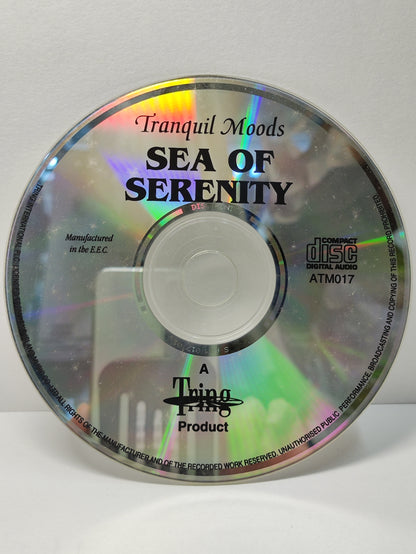 AMM25 Tranquil Moods THE POWER OF RELAXATION SEA OF SERENITY MUSIC E.E.C ENGLISH CD FCP105