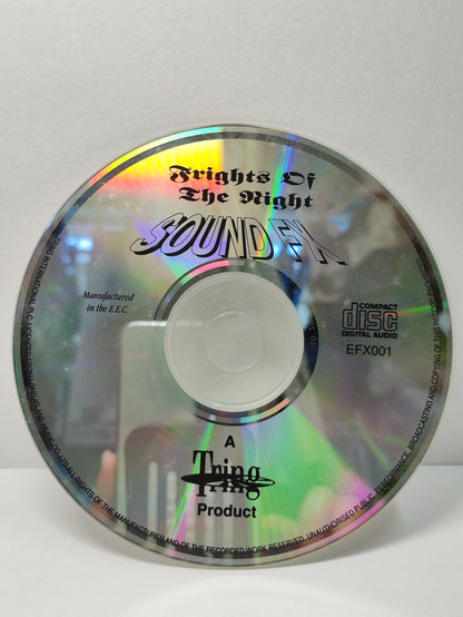 AMM25 FRIGHTS OF THE NIGHT SOUND FX MIDNIGHT GONGS GHOSTLY SOUNDS CREAKING DOOR OPENS E.E.C ENGLISH CD FCP106