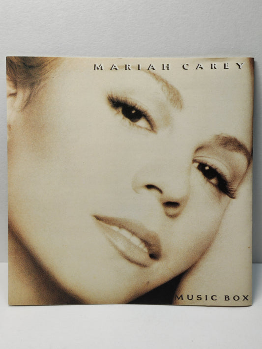 AMM25 MARIAH CAREY MUSIC BOX DREAMLOVER HERO ANYTIME YOU NEED A FRIEND 1993 SONY USA ENGLISH CD FCP109