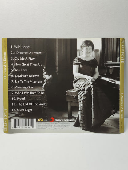 AMM25 SUSAN BOYLE I DREAMED A DREAM WILD HORSES 2009 SONY UK OPERA ENGLISH CD FCP116