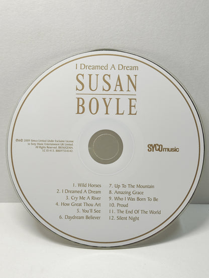 AMM25 SUSAN BOYLE I DREAMED A DREAM WILD HORSES 2009 SONY UK OPERA ENGLISH CD FCP116