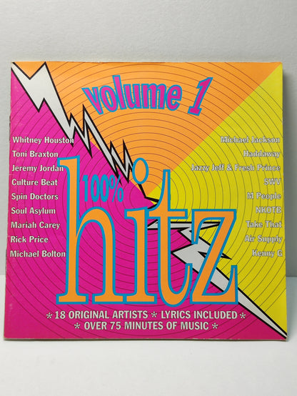 AMM25 HITZ VOLUME 1 I'M EVERY WOMAN - WHITNEY HOUSTON ANOTHER SAD LOVE SONG - TONI BRAXTON1994 SONY SINGAPORE ENGLISH CD FCP118