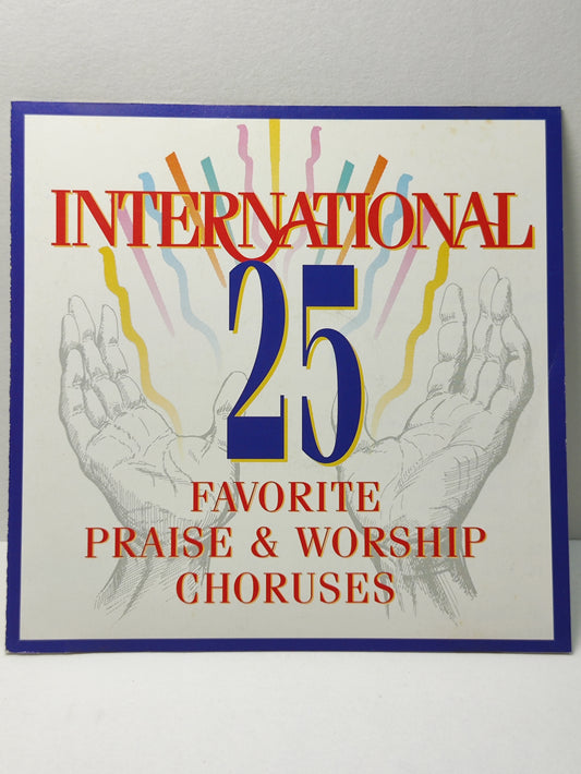 AMM25 INTERNATIONAL 25 FAVORITE PRAISE & WORSHIP CHORUSES MAJESTY GIVE THANKS USA ENGLISH CD FCP119