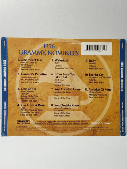 AMM25 1996 GRAMMY NOMINEES MARIAH CAREY BOYZ II MEN ALL-4-ONE MICHAEL JACKSON SONY USA ENGLISH CD FCP121