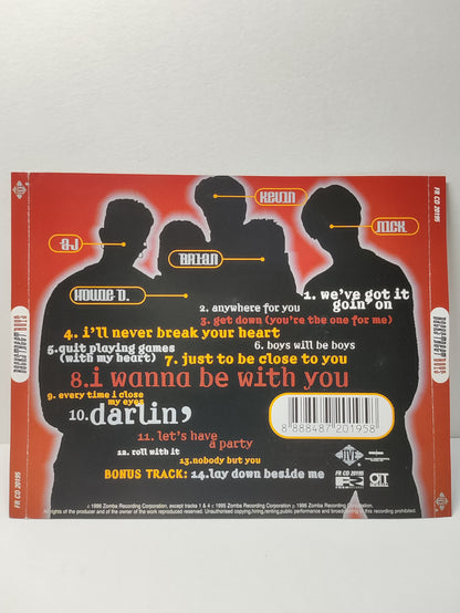 AMM25 BACKSTREET BOYS WE’VE GOT IT GOIN’ON ANYWHERE FOR YOU GET (YOU’RE THE ONE FOR ME) 1996 USA ENGLISH CD FCP125