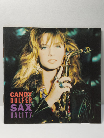 AMM25 CANDY DULFER SAXUALITY MUSIC LILY WAS HERE SO WHAT HEAVENLY CITY 1991 USA ENGLISH CD FCP127