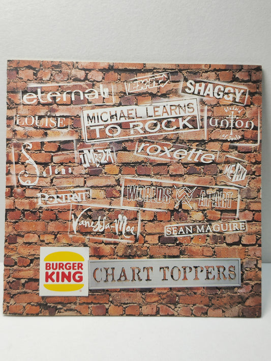AMM25 RARE BURGER KING CHART TOPPERS ETERNAL MICHAEL LEARNS TO ROCK ROXETTE SHAGGY 1996 SINGAPORE ENGLISH CD FCP140