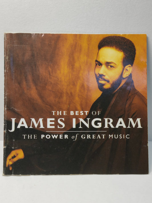 AMM25 THE BEST OF JAMES INGRAM THE POWER of GREAT MUSIC JUST ONCE BABY, COME TO ME 1991 GERMANY ENGLISH CD FCP159
