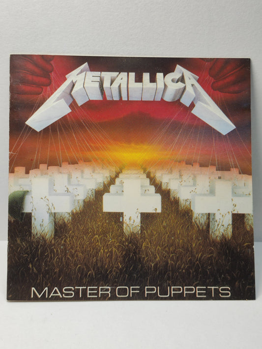 AMM25 METALLICA MASTER OF PUPPETS BATTERY THE THING THAT SHOULD NOT BE 1986 FRANCE ENGLISH CD FCP162