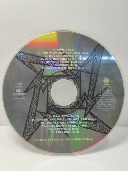 AMM25 METALLICA RELOAD FUEL THE MEMORY REMAINS DEVIL'S DANCE 1997 POLYGRAM NETHERLANDS ENGLISH CD FCP163