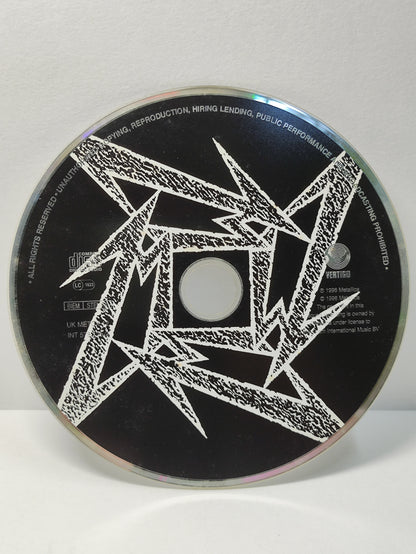 AMM25 METALLICA UNTIL IT SLEEPS KILL/RIDE MEDLEY (live) RIDE THE LIGHTNING 1996 UK ENGLISH CD FCP164