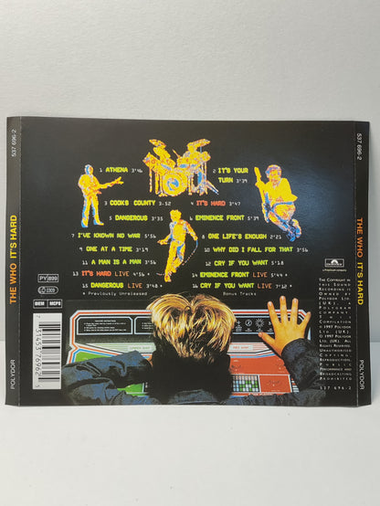 AMM25 THE WHO IT'S HARD ATHENA IT'S YOUR TURN DANGEROUS 1997 UK ENGLISH CD FCP165