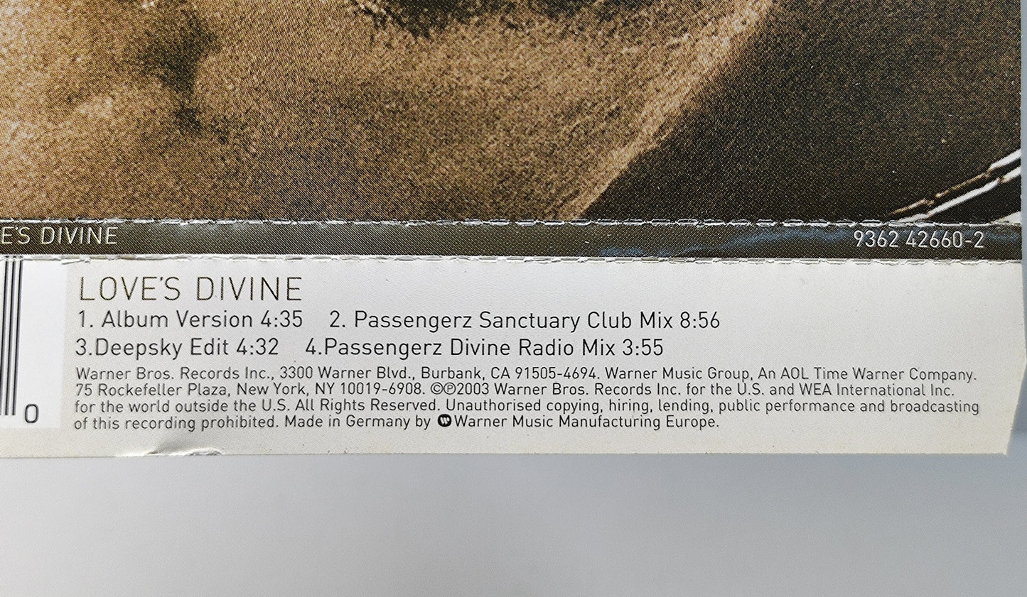 AMM25 SEAL LOVE'S DIVINE ALBUM VERSION DEEPSKY EDIT 2003 GERMANY ENGLISH CD FCP169