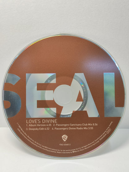 AMM25 SEAL LOVE'S DIVINE ALBUM VERSION DEEPSKY EDIT 2003 GERMANY ENGLISH CD FCP169