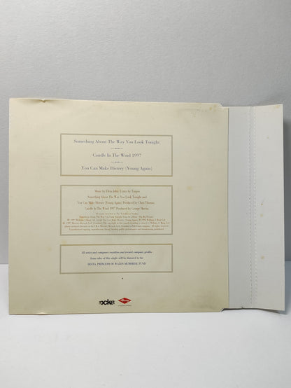 AMM25 ELTON JOHN SOMETHING ABOUT THE WAY YOU LOOK TONIGHT 1997 UK ENGLISH CD FCP172