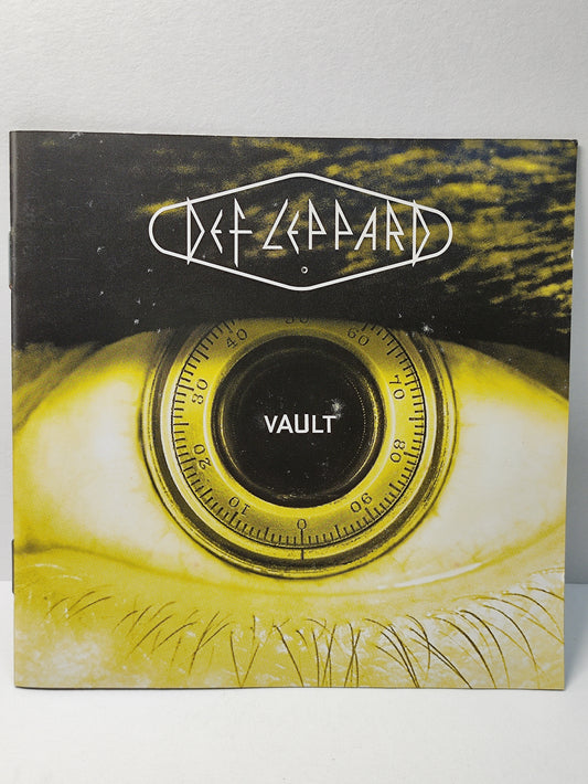 AMM25 DEF LEPPARD GREATEST HITS VAULT POUR SOME SUGAR ON ME LOVE BITES 1995 UK ENGLISH LIMITED EDITION LIVE 2x CD FCP173