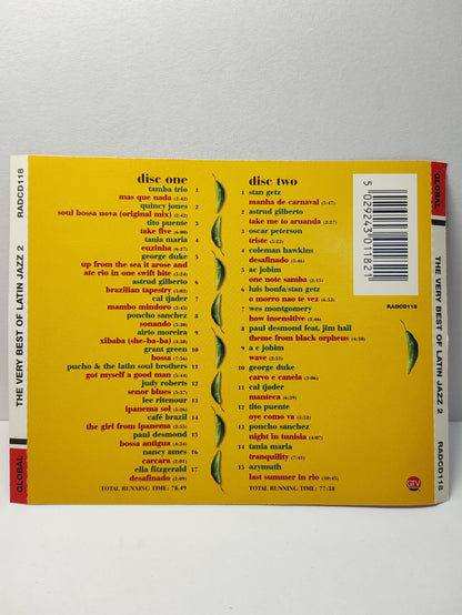 AMM25 THE VERY BEST OF LATIN JAZZ 2 TAKE FIVE EUZINHA MAMBO MINDORO 1999 UK ENGLISH 2x CD FCP175