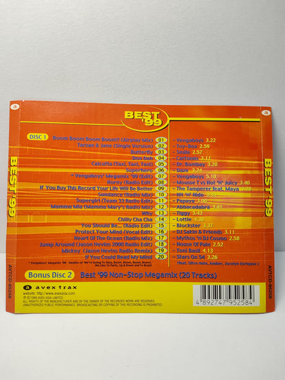 AMM25 ORIGINAL ARTISTES BEST ’99 NOTHIN BUT THE BEST DANCE HITS FROM VENGABOYS TOY-BOX DR BOMBAY 1999 ASIA ENGLISH CD FCP177