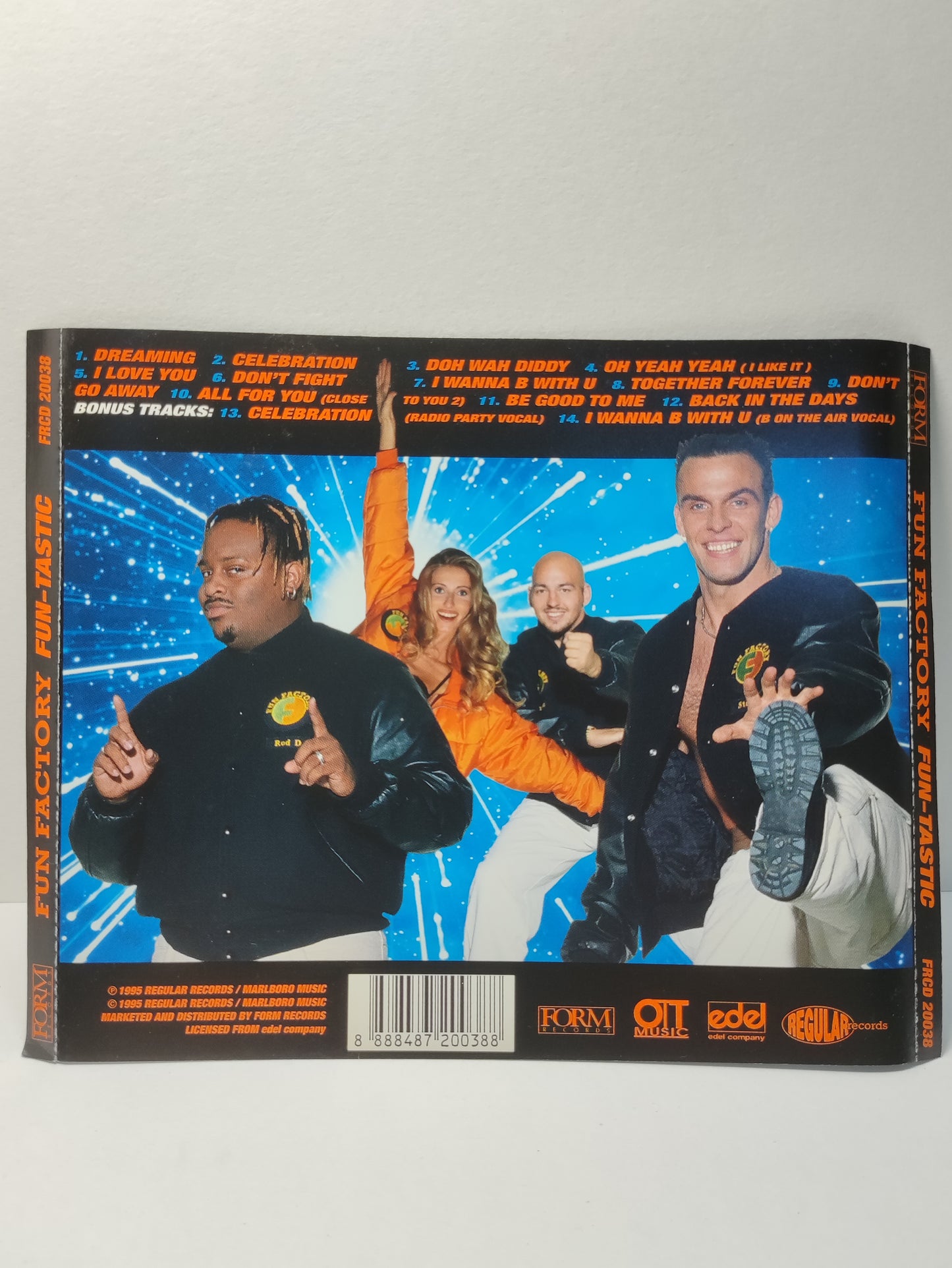 AMM25 FUN FACTORY FUN-TASTIC DREAMING I LOVE YOU CELEBRATION 1995 ENGLISH 2x CD FCP179