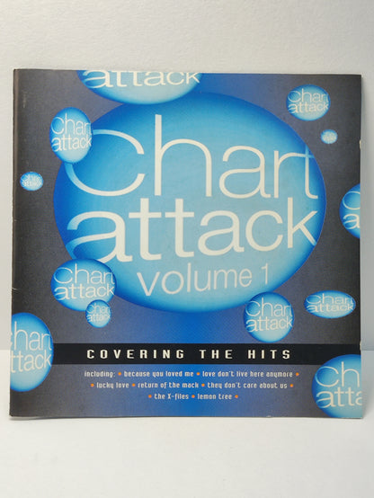 AMM25 CHART ATTACK VOL.1 COVERING THE HITS THESE DAYS BON JOVI YOU DON’T FOOL ME QUEEN 1996 ENGLAND ENGLISH CD FCP181