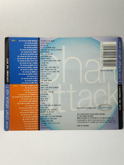 AMM25 CHART ATTACK VOL.1 COVERING THE HITS THESE DAYS BON JOVI YOU DON’T FOOL ME QUEEN 1996 ENGLAND ENGLISH CD FCP181