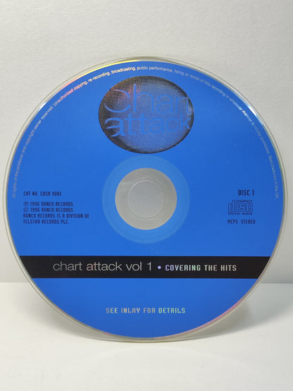 AMM25 CHART ATTACK VOL.1 COVERING THE HITS THESE DAYS BON JOVI YOU DON’T FOOL ME QUEEN 1996 ENGLAND ENGLISH CD FCP181