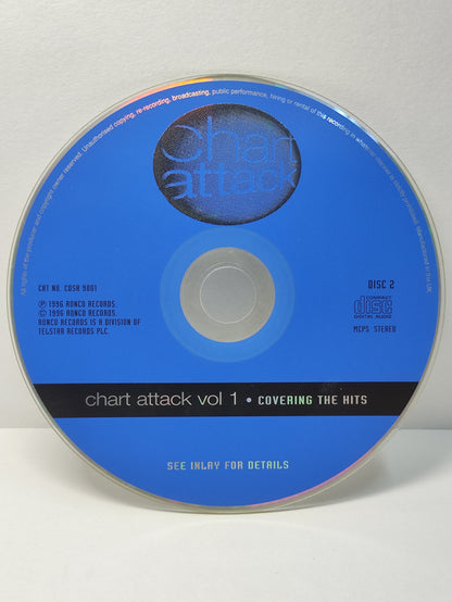 AMM25 CHART ATTACK VOL.1 COVERING THE HITS THESE DAYS BON JOVI YOU DON’T FOOL ME QUEEN 1996 ENGLAND ENGLISH CD FCP181