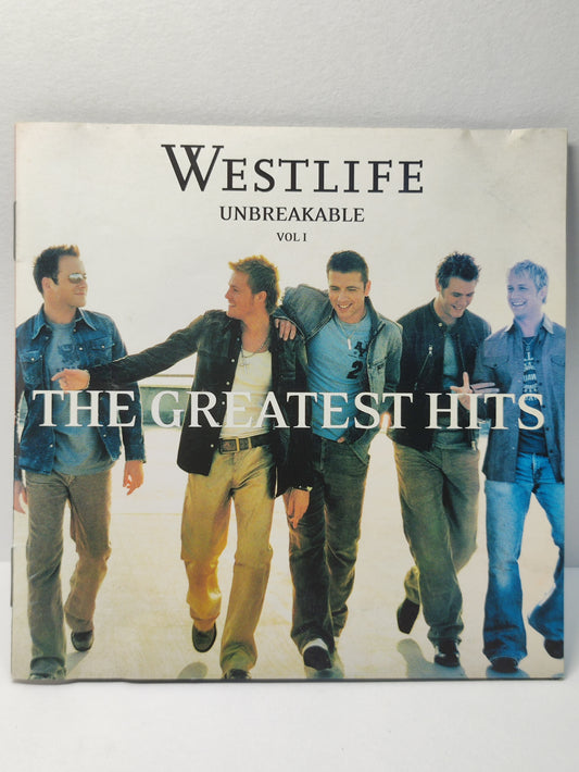 AMM25 WESTLIFE THE GREATEST HITS UNBREAKABLE VOL.1 FLYING WITHOUT WINGS 2002 UK & IRELAND ENGLISH 2x CD FCP182