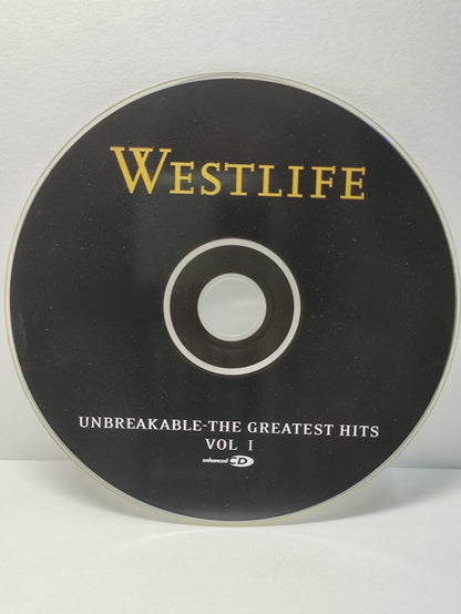 AMM25 WESTLIFE THE GREATEST HITS UNBREAKABLE VOL.1 FLYING WITHOUT WINGS 2002 UK & IRELAND ENGLISH 2x CD FCP182