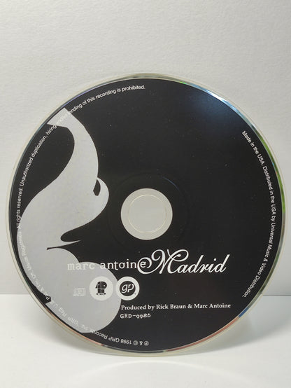 AMM25 MARC ANTOINE MADRID SUNLAND SARAVA 1998 USA ENGLISH CD FCP187
