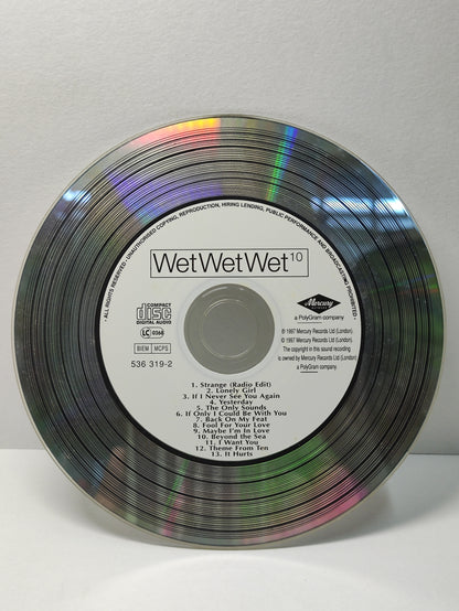 AMM25 WET WET WET STRANGE LONELY GIRL IF I NEVER SEE YOU AGAIN 1997 LONDON ENGLISH CD FCP190