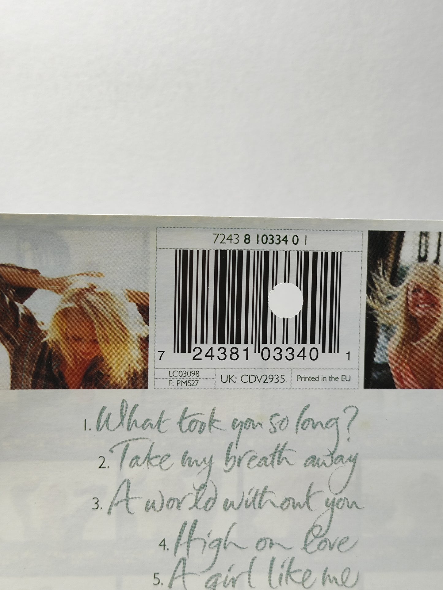 AMM25 EMMA BUNTON WHAT TOOK YOU SO LONG TAKE MY BREATAH AWAY 2001 USA ENGLISH CD FCP193