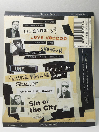 AMM25 DURAN DURAN COME UNDONE BREATH AFTER BREATH 1993 HOLLAND ENGLISH CD FCP195