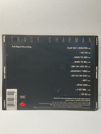 AMM25 TRACY CHAPMAN BABY CAN I HOLD YOU FAST CAR FOR MY LOVER 1988 USA ENGLISH CD FCP198