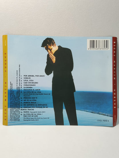 AMM25 RICKY MARTIN VUELVE LA COPA DE LA VIDA THE CUP OF LIFE WORLD CUP FRANCE ’98 INDONESIA ENGLISH CD FCP199