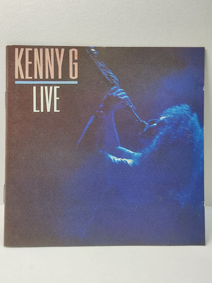AMM25 KENNY G LIVE GOING HOME SADE SILHOUETTE HOME 1989 USA ENGLISH CD FCP201