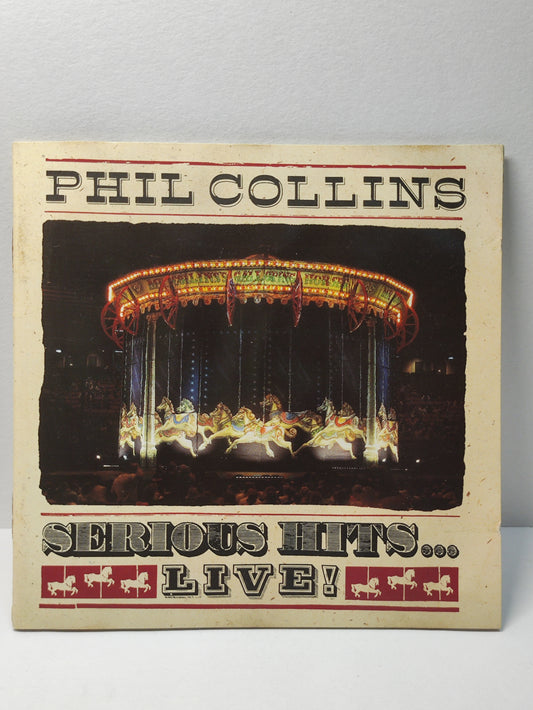 AMM25 PHIL COLLINS SERIOUS HITS... LIVE! AGAINST ALL ODDS ONE MORE NIGHT DO YOU REMEMBER 1990 GERMANY ENGLISH CD FCP204