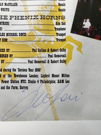 AMM25 PHIL COLLINS SERIOUS HITS... LIVE! AGAINST ALL ODDS ONE MORE NIGHT DO YOU REMEMBER 1990 GERMANY ENGLISH CD FCP204