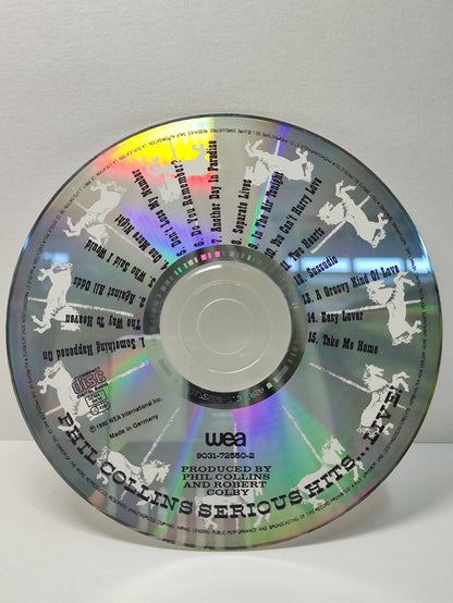 AMM25 PHIL COLLINS SERIOUS HITS... LIVE! AGAINST ALL ODDS ONE MORE NIGHT DO YOU REMEMBER 1990 GERMANY ENGLISH CD FCP204