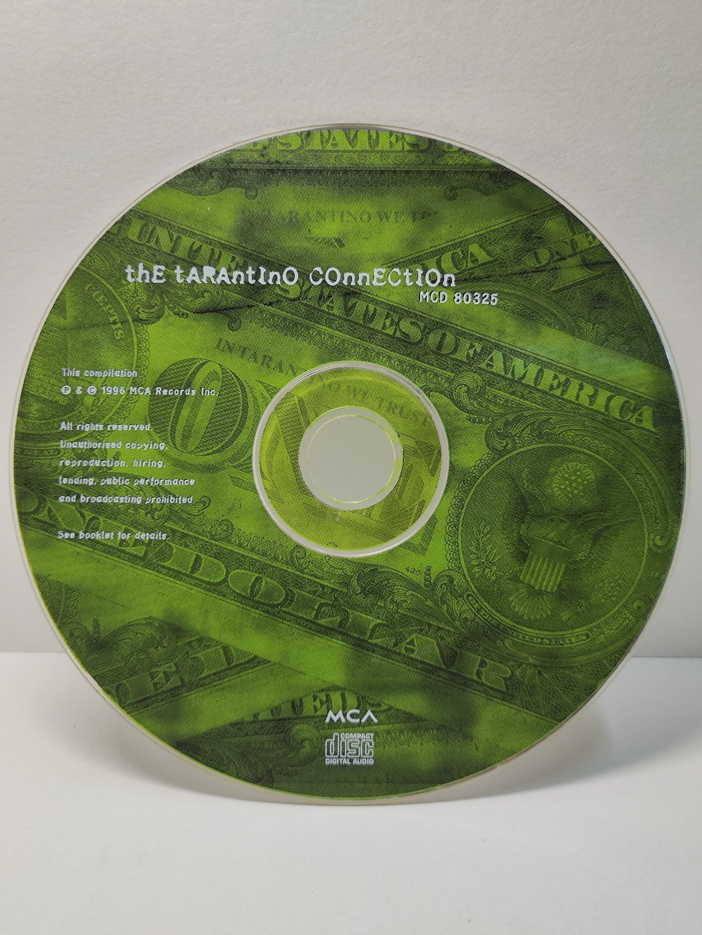 AMM25 THE TARANTINO CONNECTION FOOLISH HEART SWEET JANE YOU CAN NEVER TELL 1996 UK ENGLISH CD FCP208