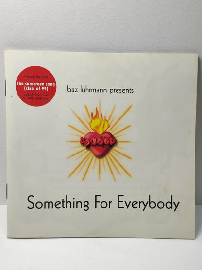 AMM25 BAZ LUHRMANN SOMETHING FOR EVERYBODY YOUNG HEARTS RUN FREE LOVEFOOL 1997 EU ENGLISH CD FCP213