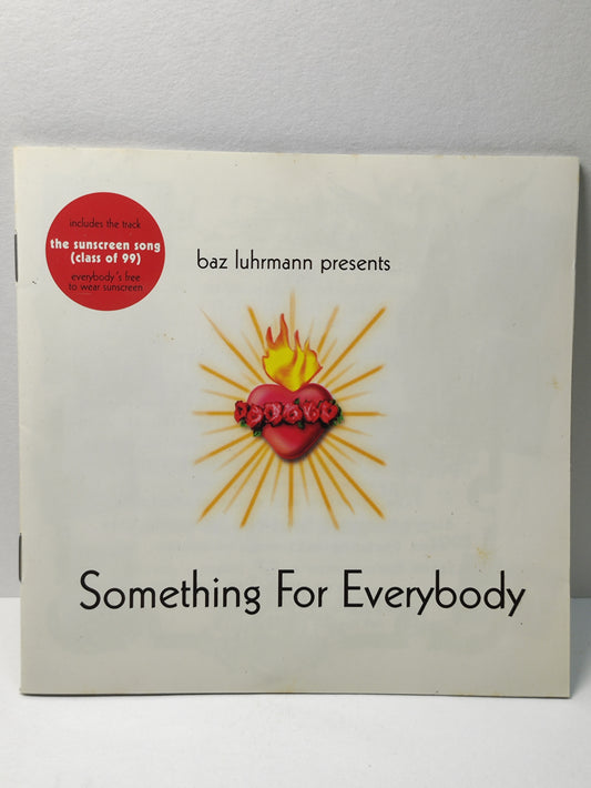 AMM25 BAZ LUHRMANN SOMETHING FOR EVERYBODY YOUNG HEARTS RUN FREE LOVEFOOL 1997 EU ENGLISH CD FCP213