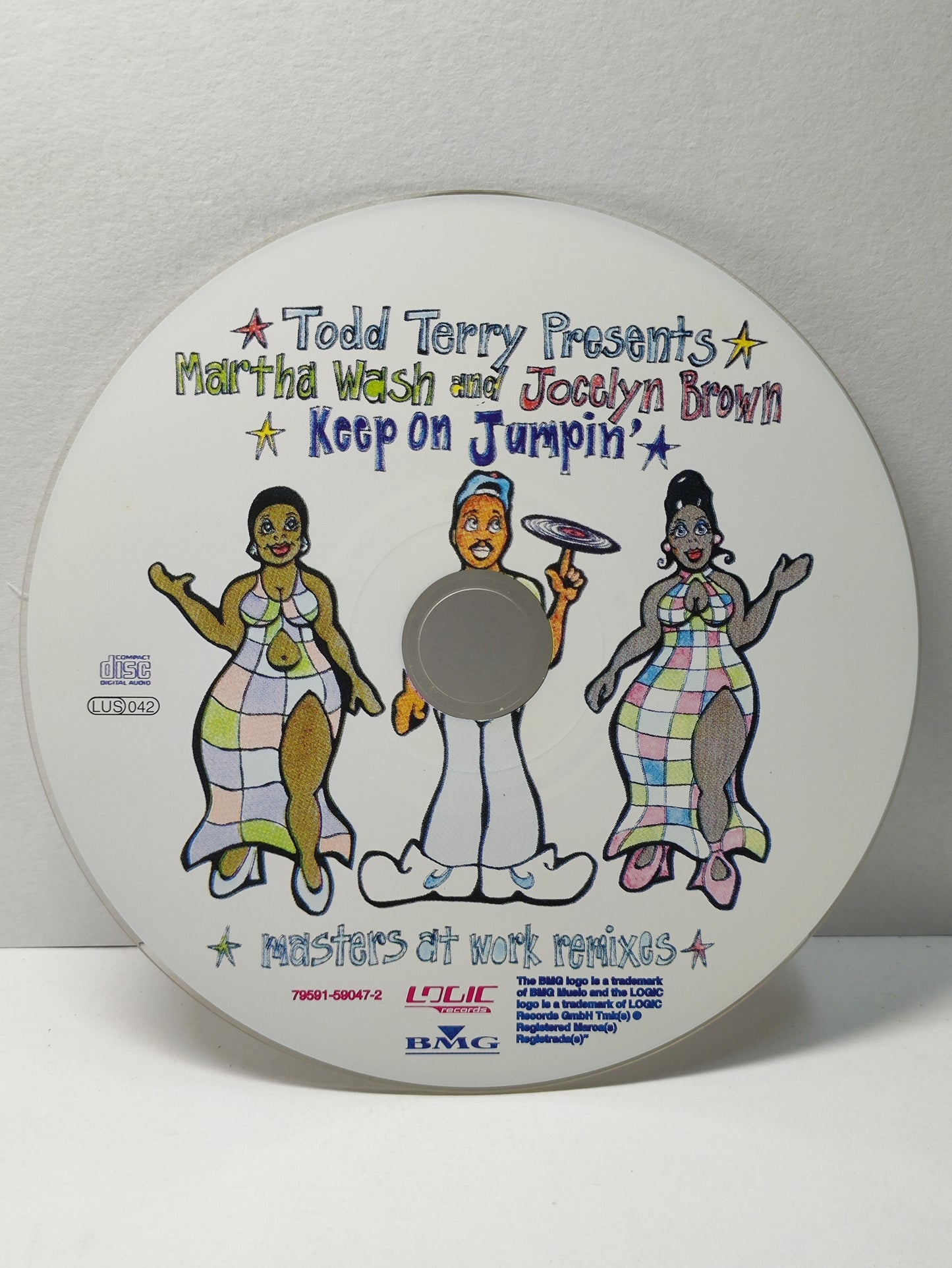 AMM25 MARTHA WASH & JOCELYN BROWN KEEP ON JUMPIN TEE'S MT FREEZE RADIO 1996 USA ENGLISH CD FCP218