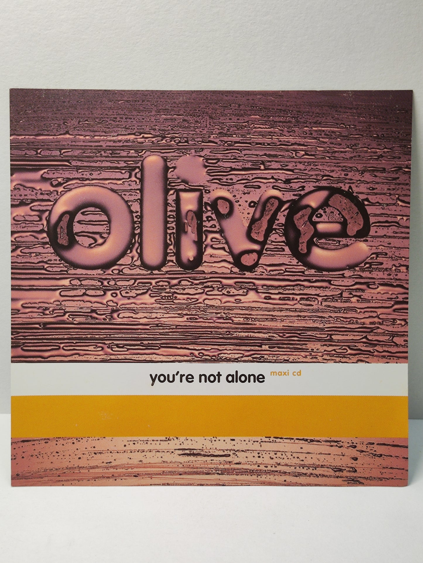 AMM25 OLIVE YOU’RE NOT ALONE TIM KELLETT RUTH ANN ROBIN TAYLOR FIRTH 1997 USA ENGLISH CD FCP219
